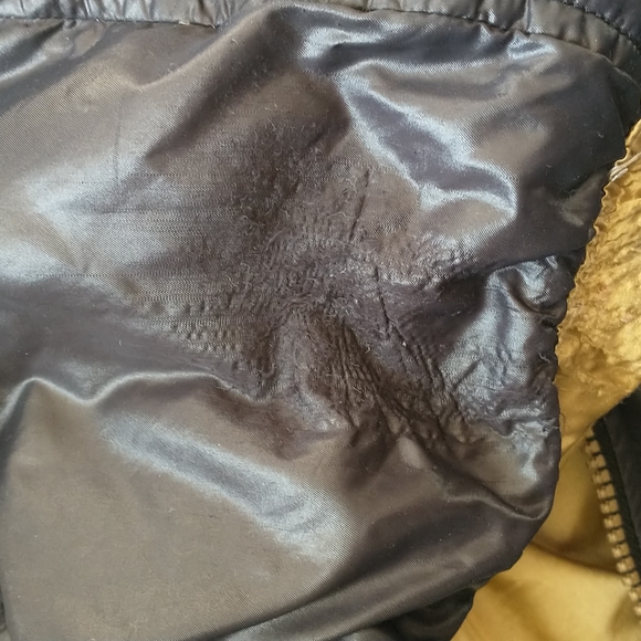 North Face Cocolee Black Belted 660 Puffer Jacket Girls XL, Womens XS/S - Picture 8 of 9